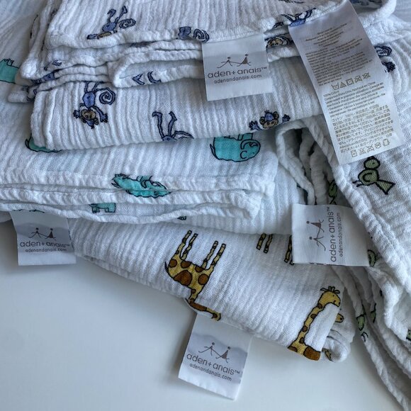 aden + anais Zooaroo S/4 Swaddle Set - Picture 3 of 4